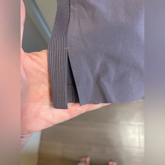 Athleta Brooklyn Mid Rise Ankle Pants Twilight Gray Size 6 Travel Athleisure - Picture 5 of 7